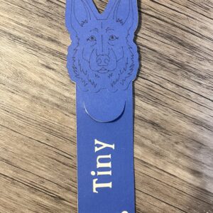 Personalized Dog Bookmark