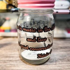 Love in Quiet Conversations Jar