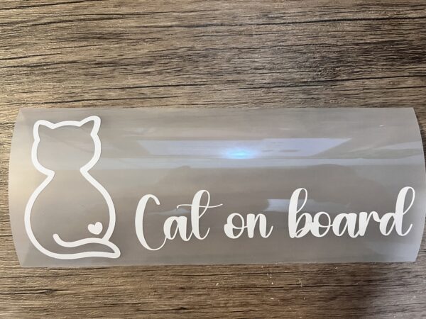 Cat Car Decal