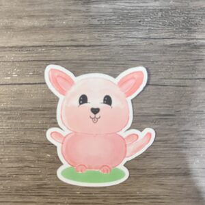 Pink Creature Sticker