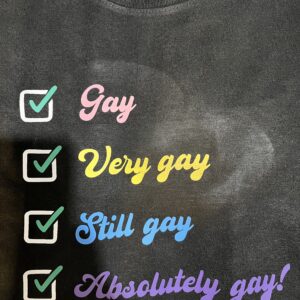 Gay Checkbox T-shirt