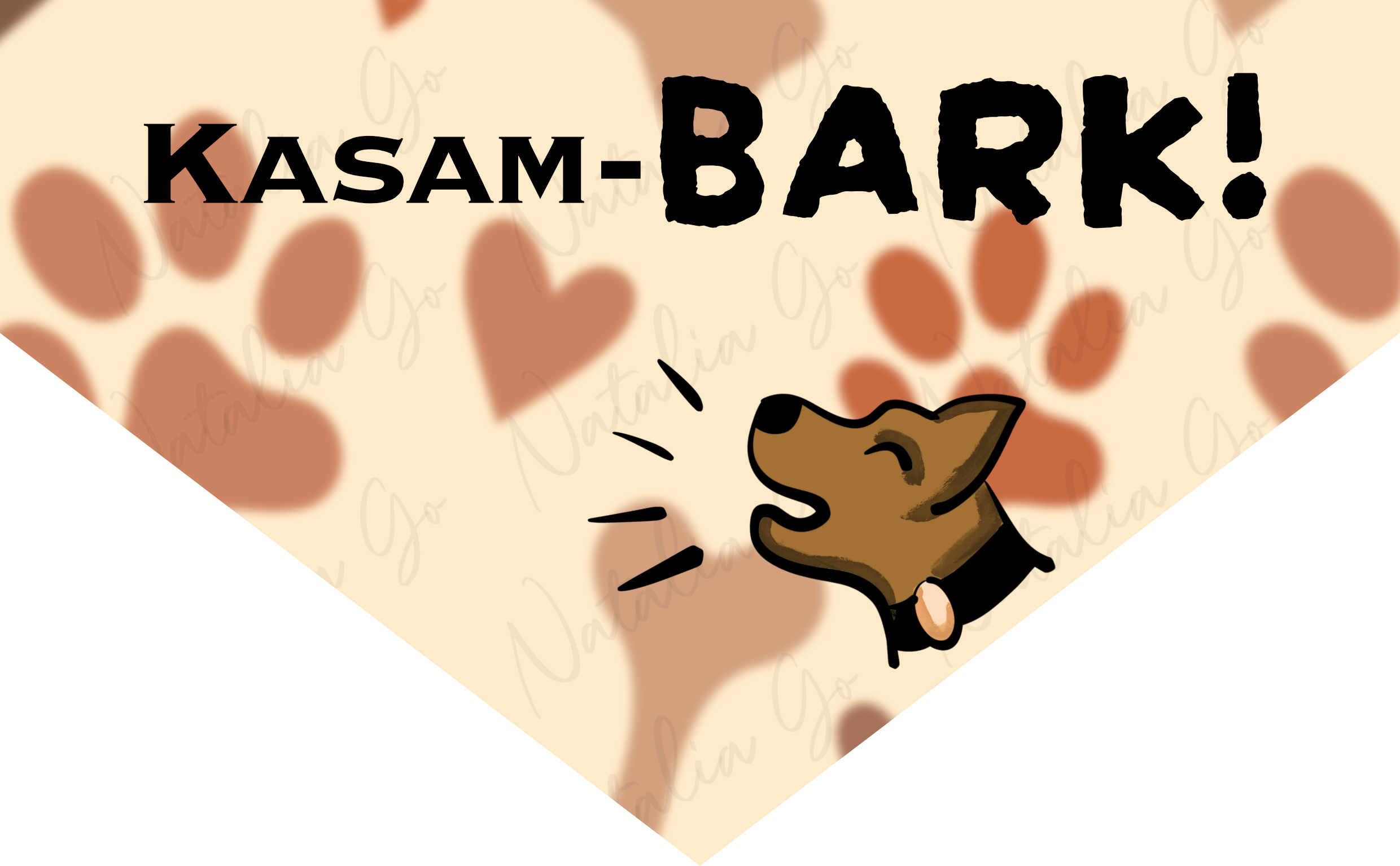 Kasam-BARK Dog Bandana
